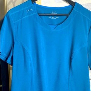 Cherokee Infinity scrub top Royal blue